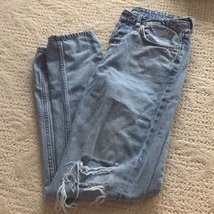 High Waisted Loose Jeans